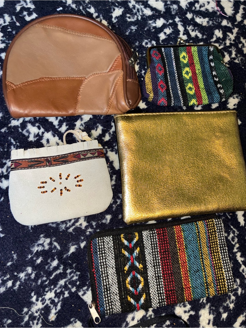 Assorted Women's Pouches and Coin Wallets